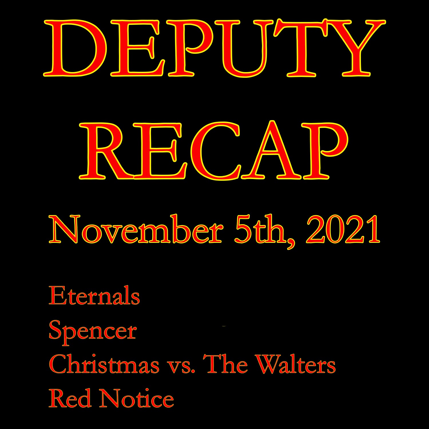 Recap - November 5th, 2021