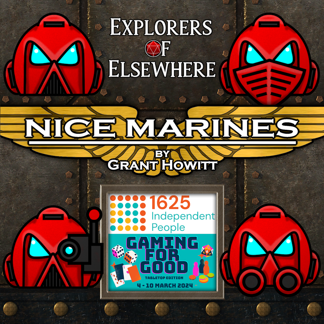 NICE MARINES - Space Marine Actual Play - #gamingforgood 2024