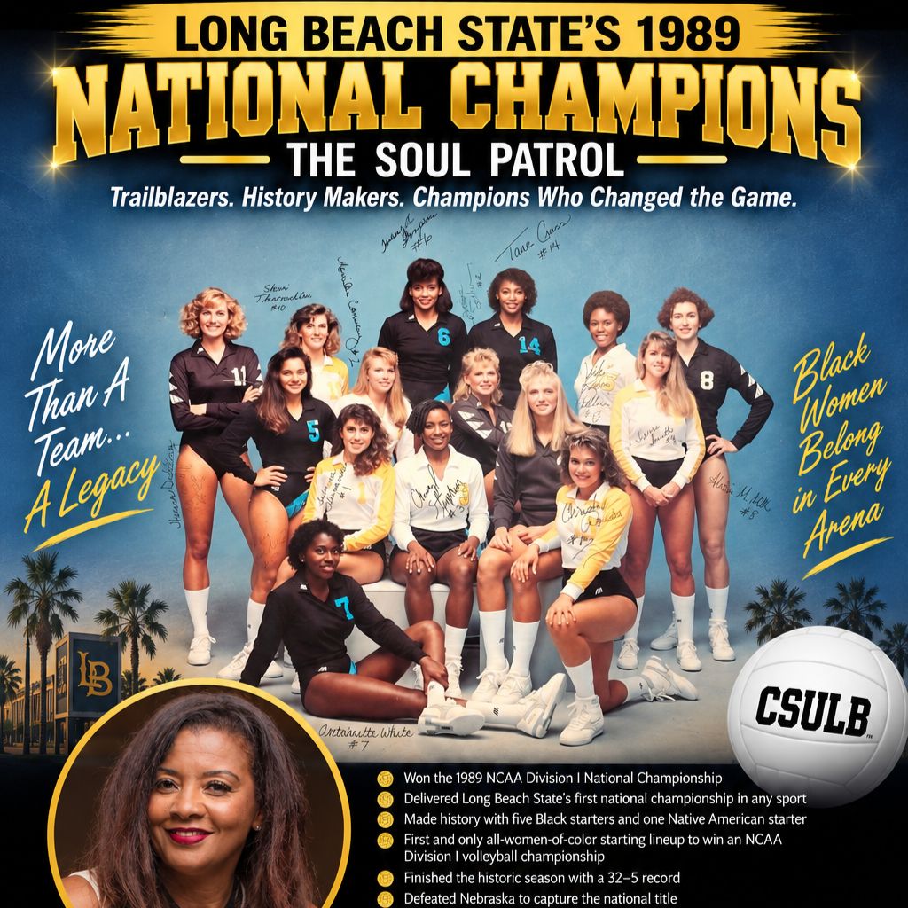 Trisonya Abraham - "The Soul Patrol - CSULB's 1989 Women's National Volleyball Champions"