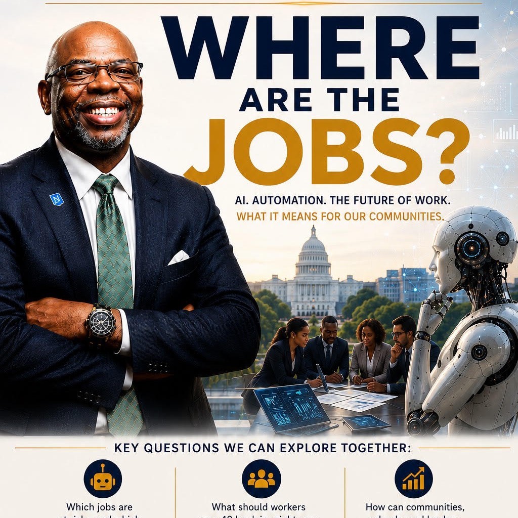 Dr. Darryl D. Green - "Where Are the Jobs - Ai Automation, the Future of Work"