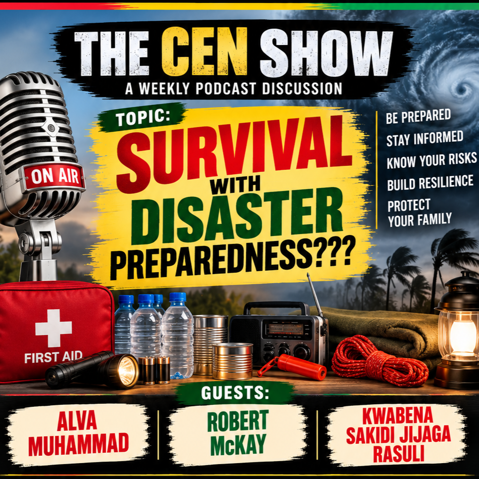 Alva Muhammad, Robert McKay, Kwabena Sakidi Jijaga Rasuli - Survival With Disaster Preparedness???