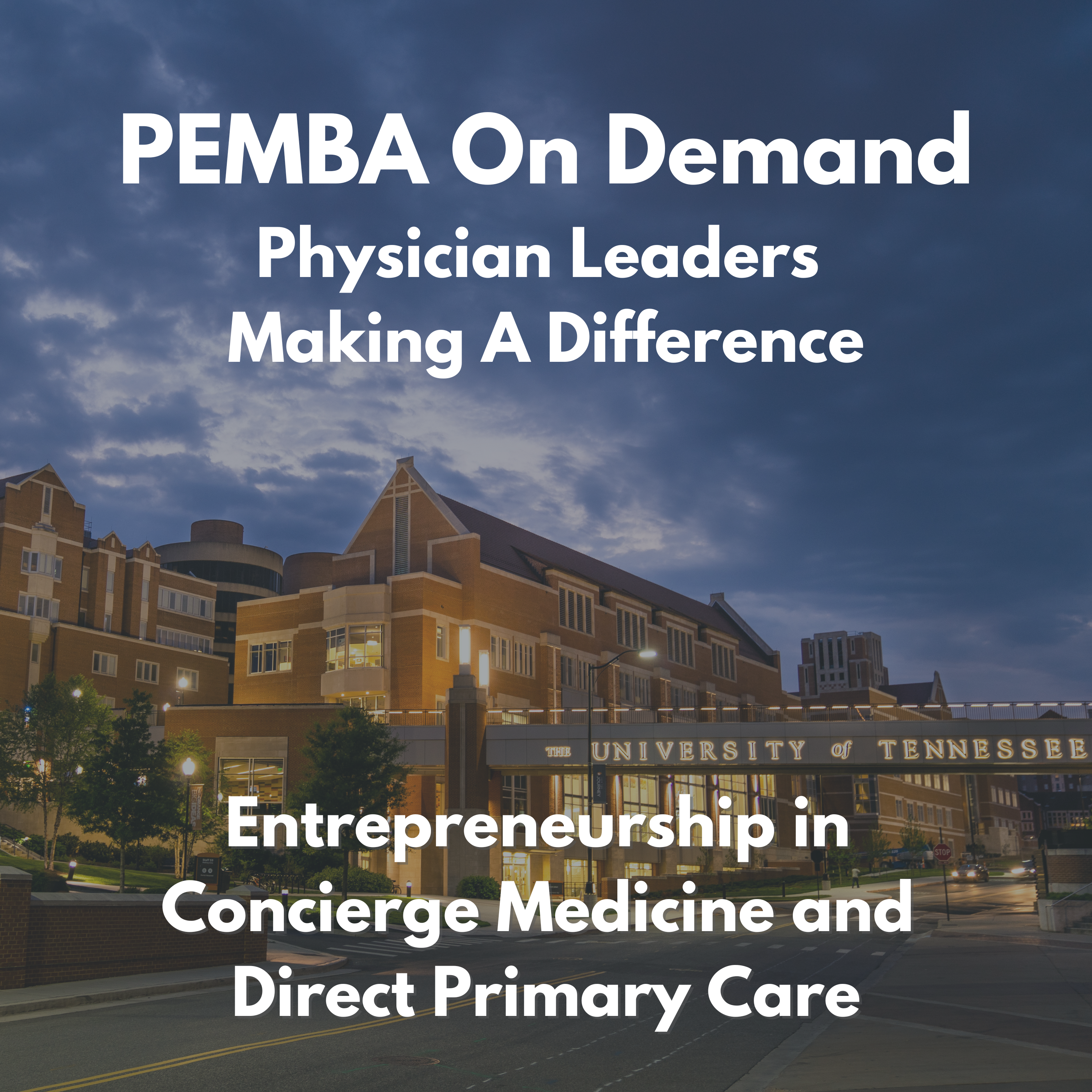 Entrepreneurship in Concierge Medicine and Direct Primary Care with Dr. Sandy Stock