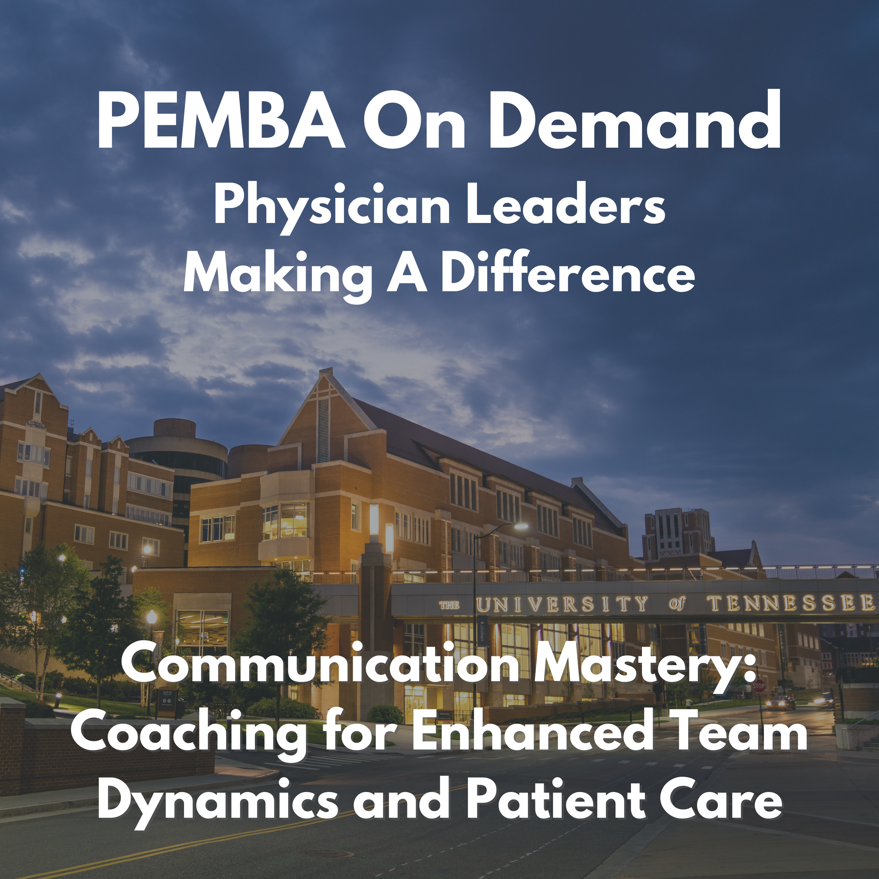 Communications Mastery: Coaching for Enhanced Team Dynamics and Patient Care