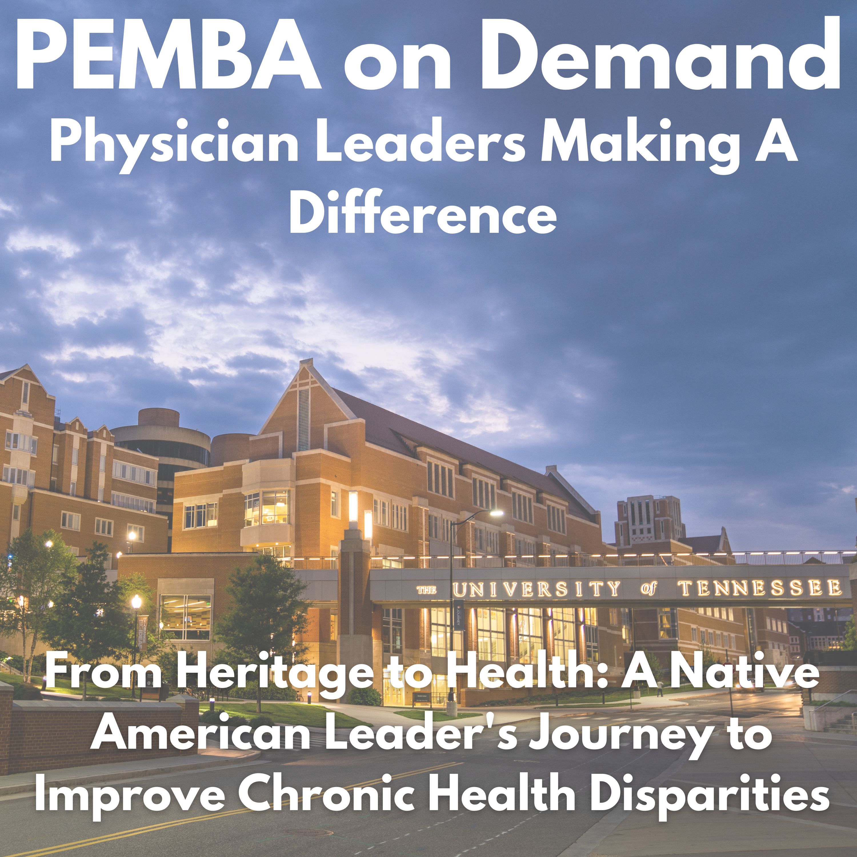 From Heritage to Health: A Native American Leader's Journey to Improve Chronic Health Disparities with Dr. Julianna Reece