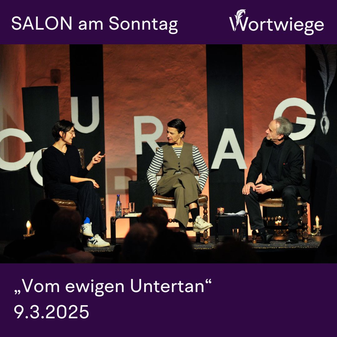 „Vom ewigen Untertan“ mit Solmaz Khorsand (Autorin, Journalistin) und Heinz Sichrovsky (Autor, Kulturjournalist)