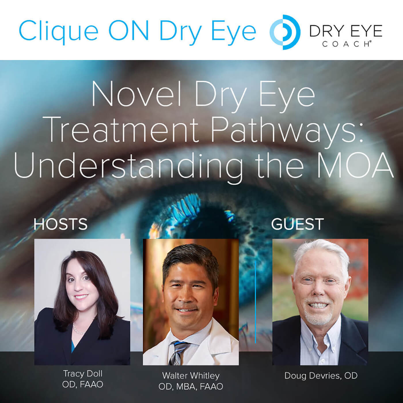 Novel Dry Eye Treatment Pathways: Understanding the MOA  Interview with Douglas K. Devries, OD