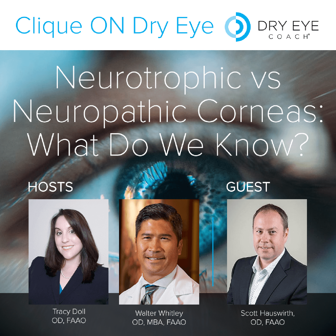 Neurotrophic vs Neuropathic Corneas:  What Do We Know?