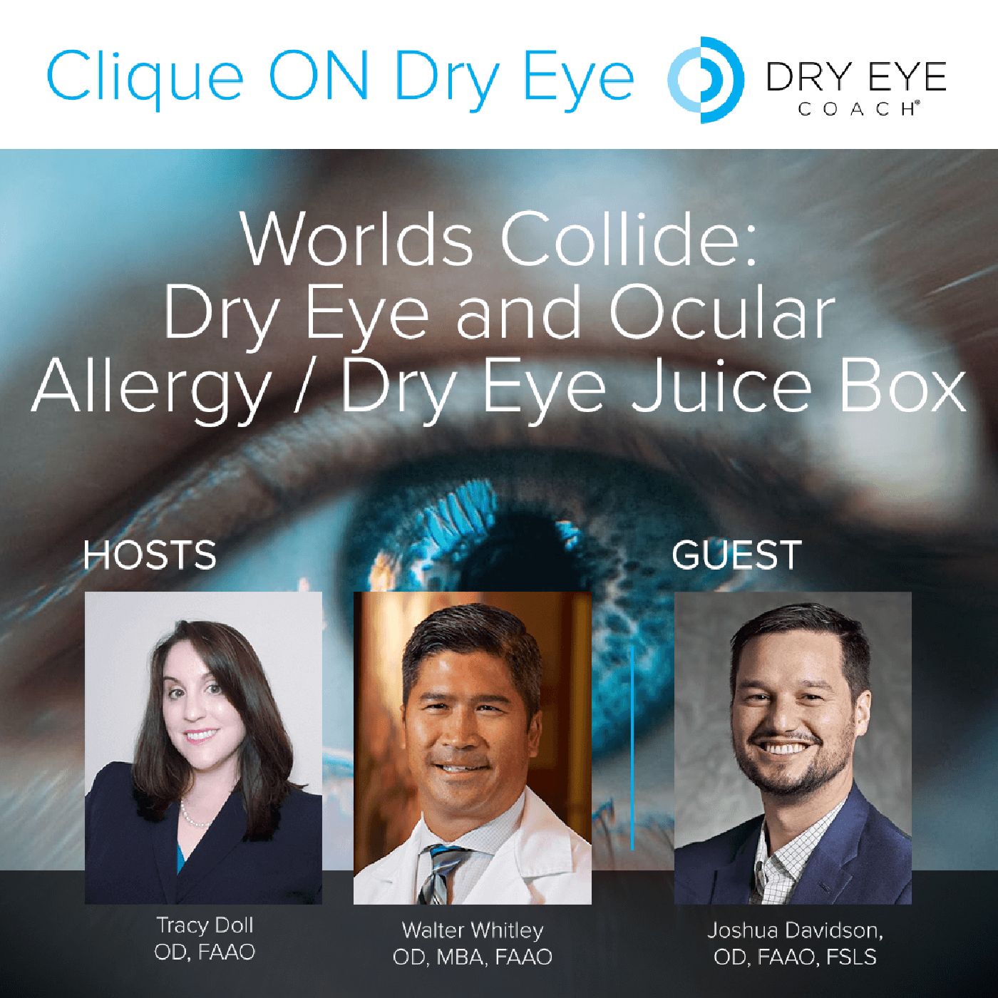 Worlds Collide: Dry Eye and Ocular Allergy / Dry Eye Juice Box.
