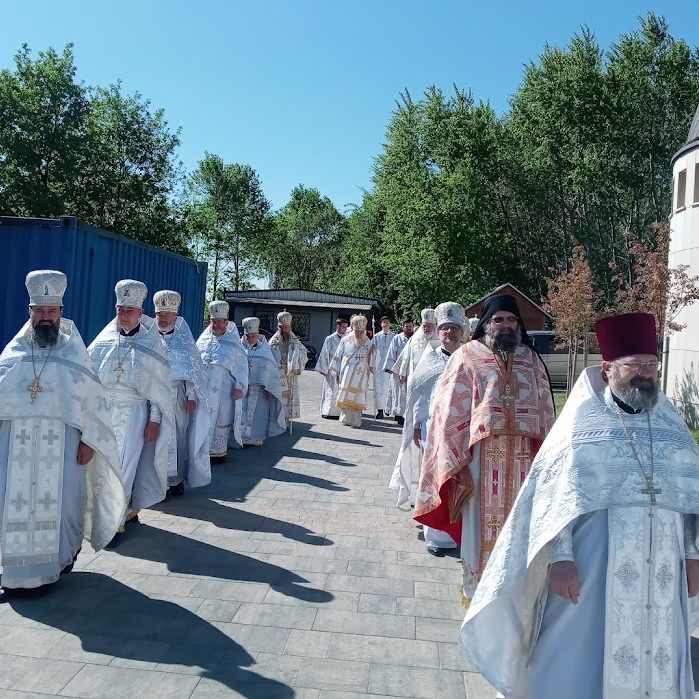 Święto Połowy Okresu Pięćdziesiątnicy w cerkwi Hagia Sophia w Warszawie