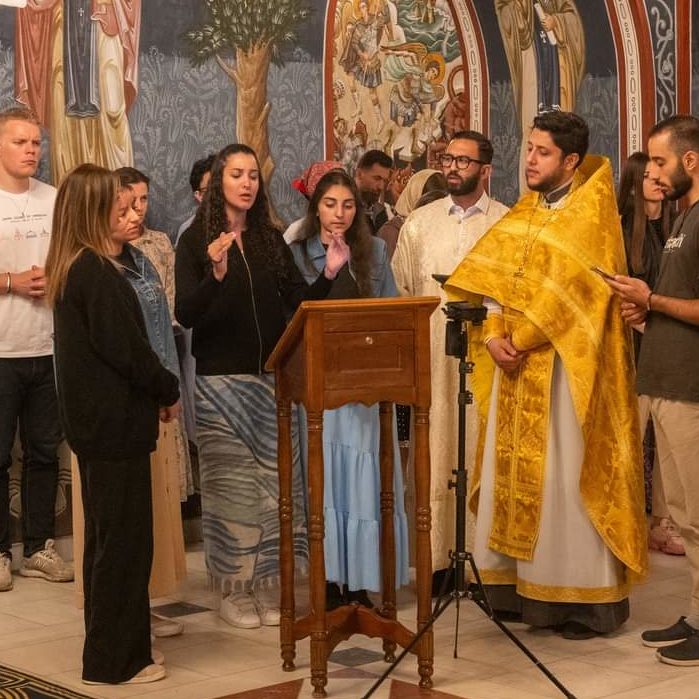 Międzynarodowa Liturgia na spotkaniu młodzieży w Supraślu