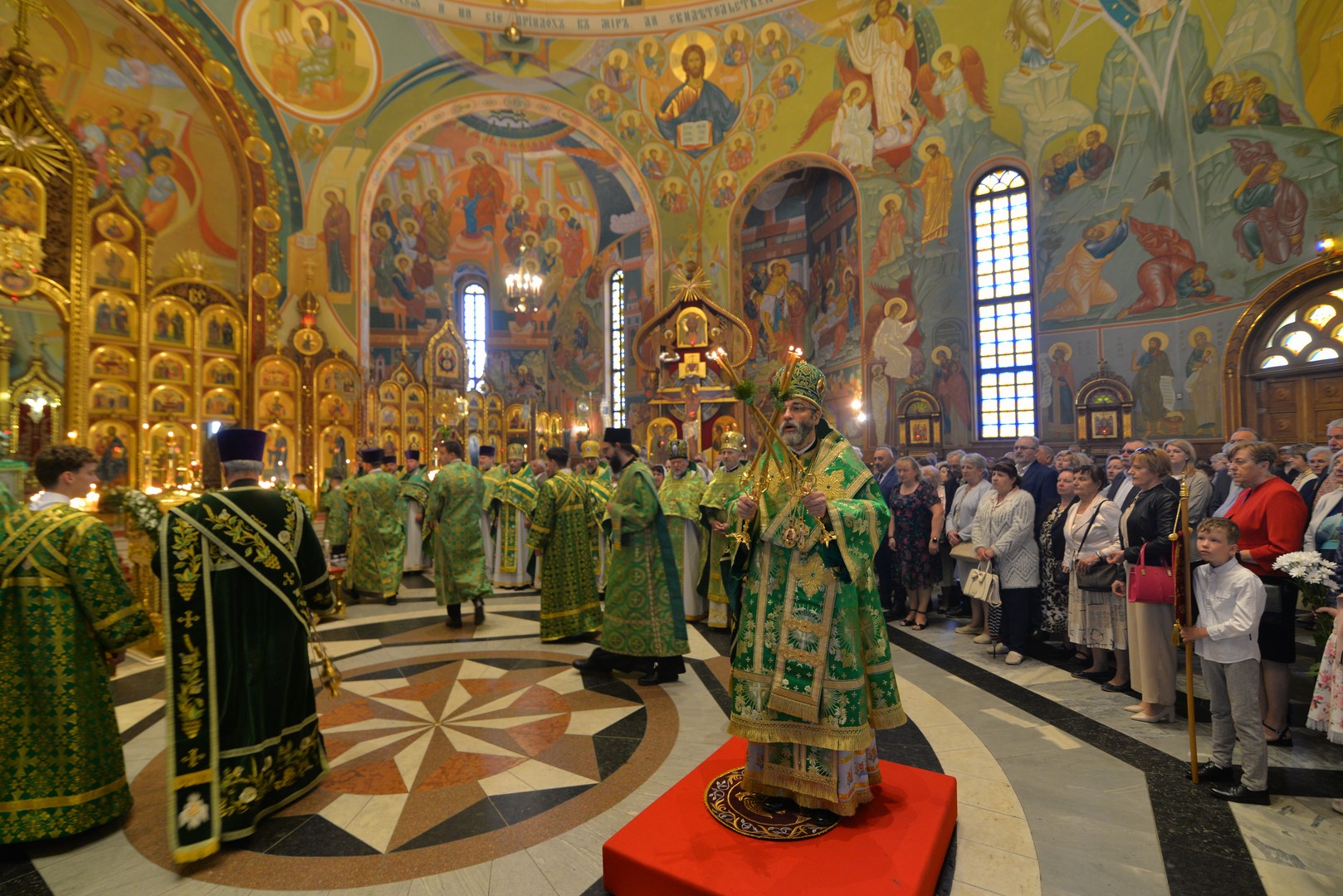 Retransmisja Boskiej Liturgii z parafii św. Ducha w Białymstoku