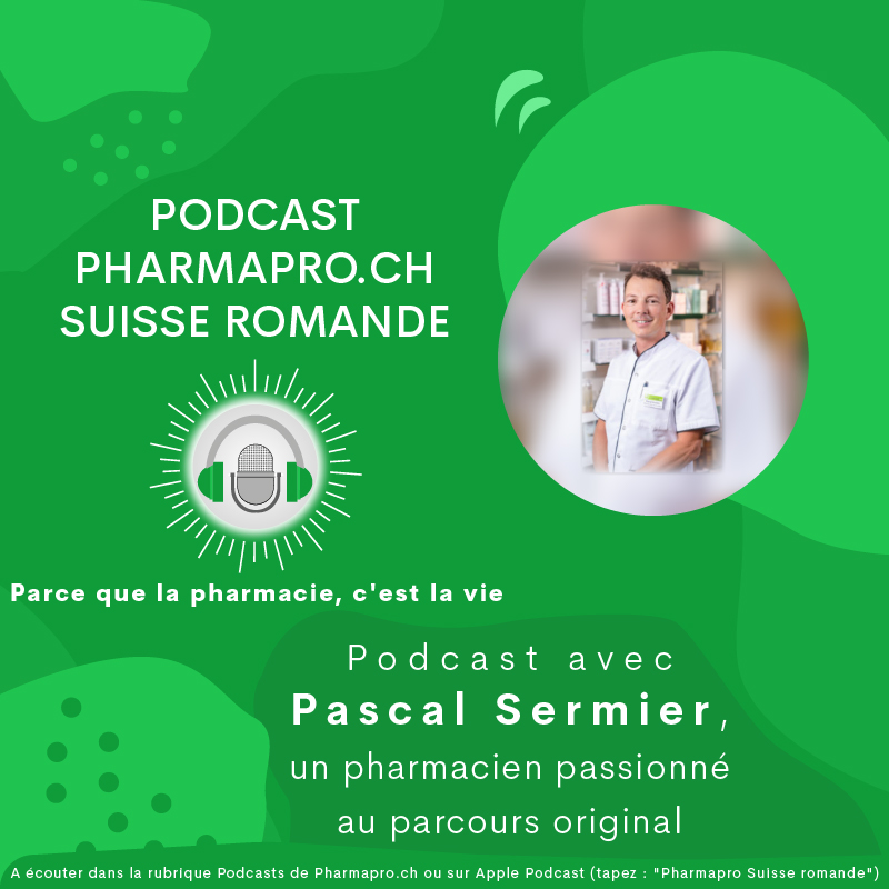 Podcast avec Pascal Sermier, un pharmacien passionné au parcours original - #3/2023