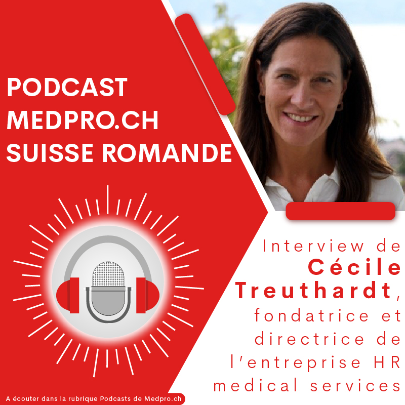 Interview de Cécile Treuthardt, fondatrice et directrice de l’entreprise HR medical services