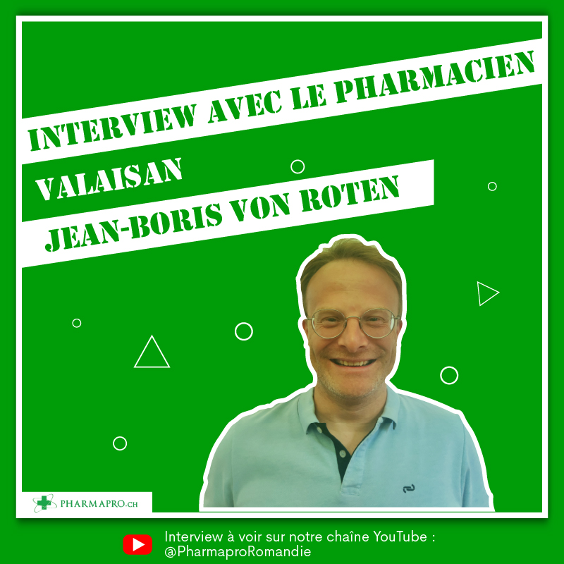 Podcast avec le pharmacien valaisan Jean-Boris Von Roten