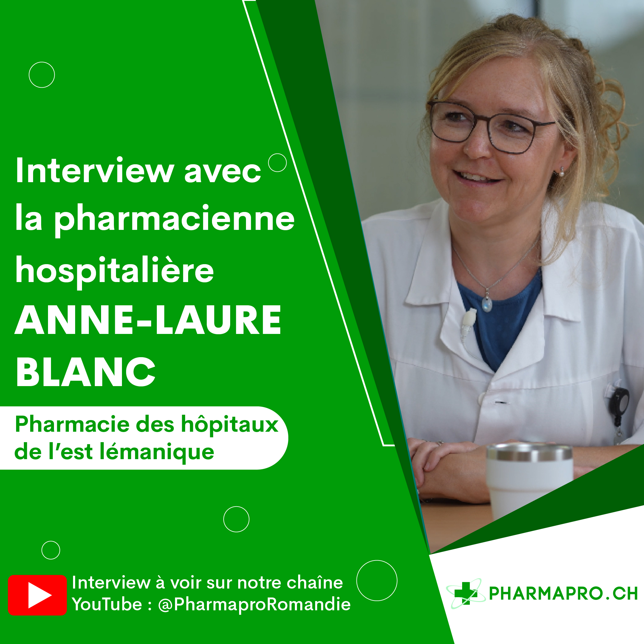 Interview avec la pharmacienne hospitalière Anne-Laure Blanc