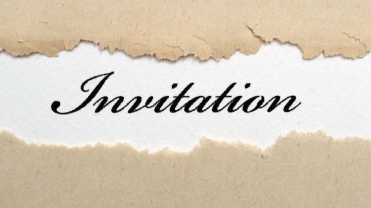 AN INVITATION