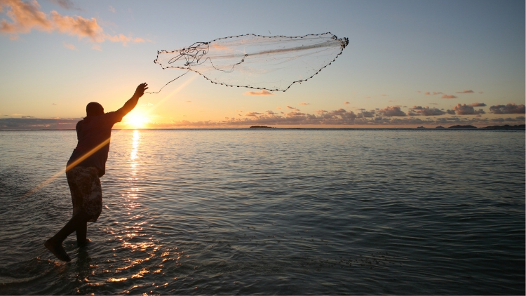 CASTING YOUR NET UPON THE WATER