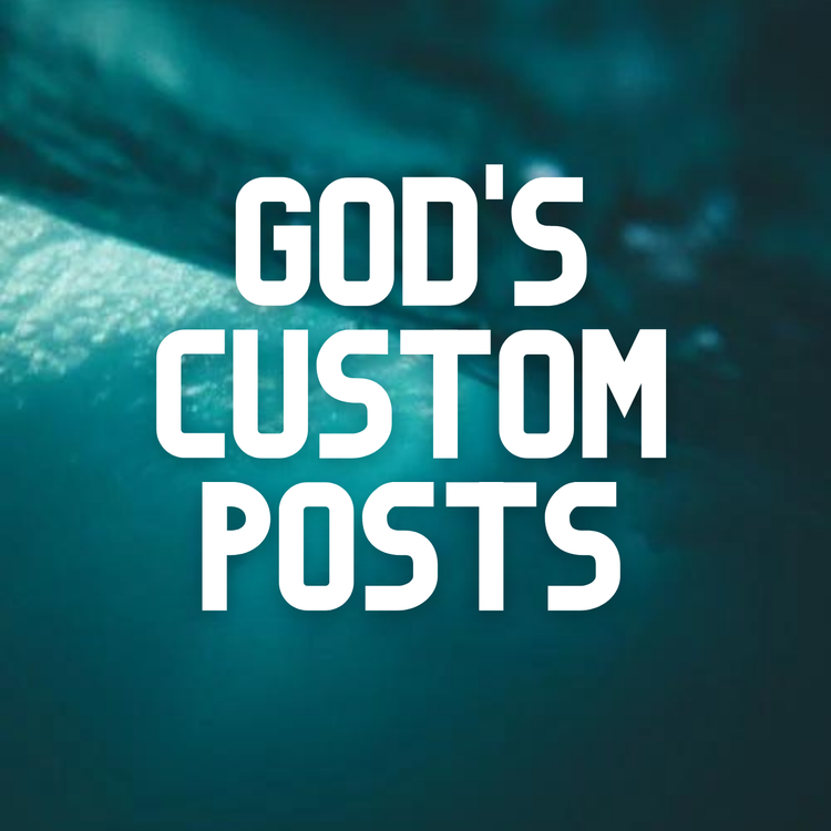 GOD'S CUSTOM POSTS