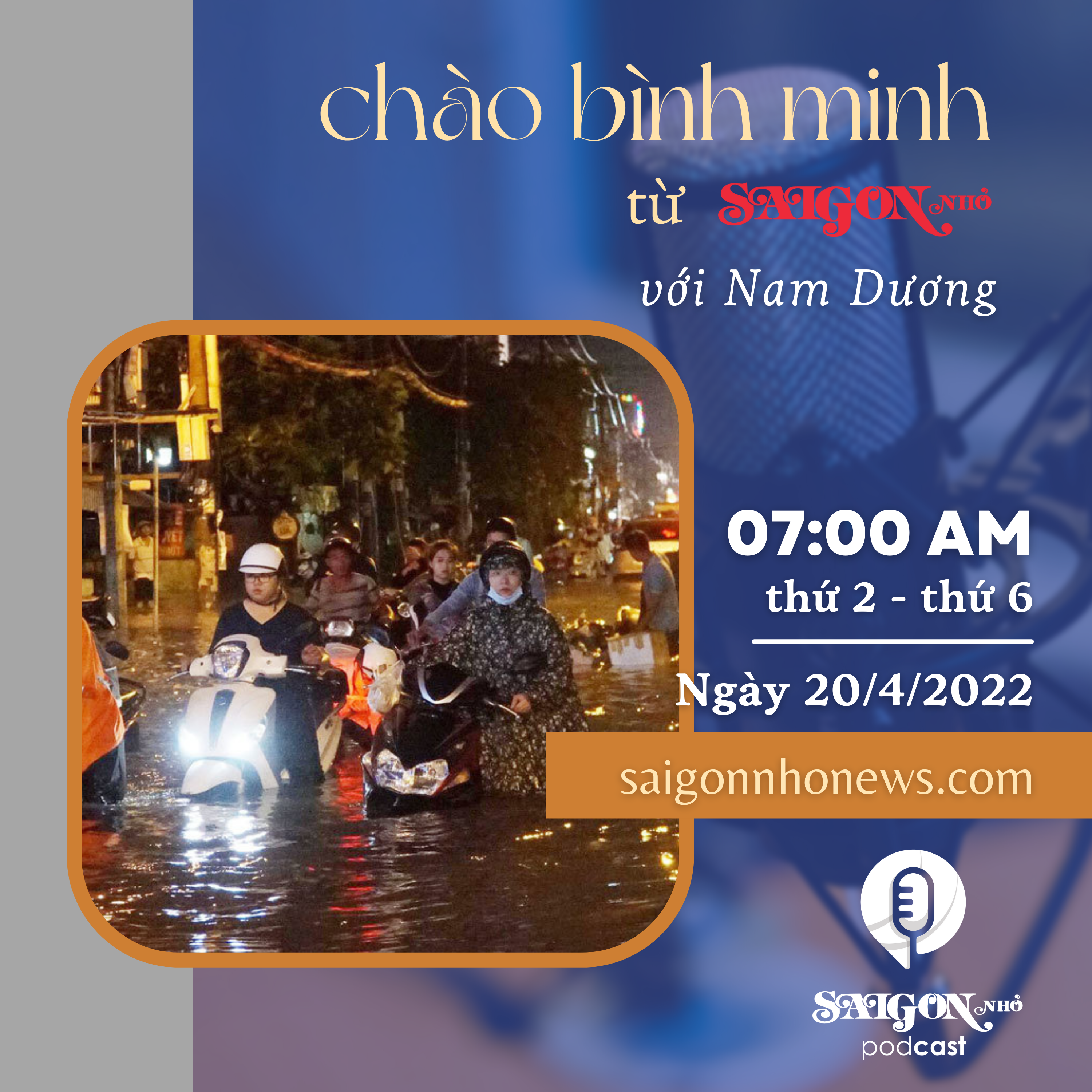 Chào bình minh từ Saigon Nhỏ, ngày 20 Tháng Tư 2022