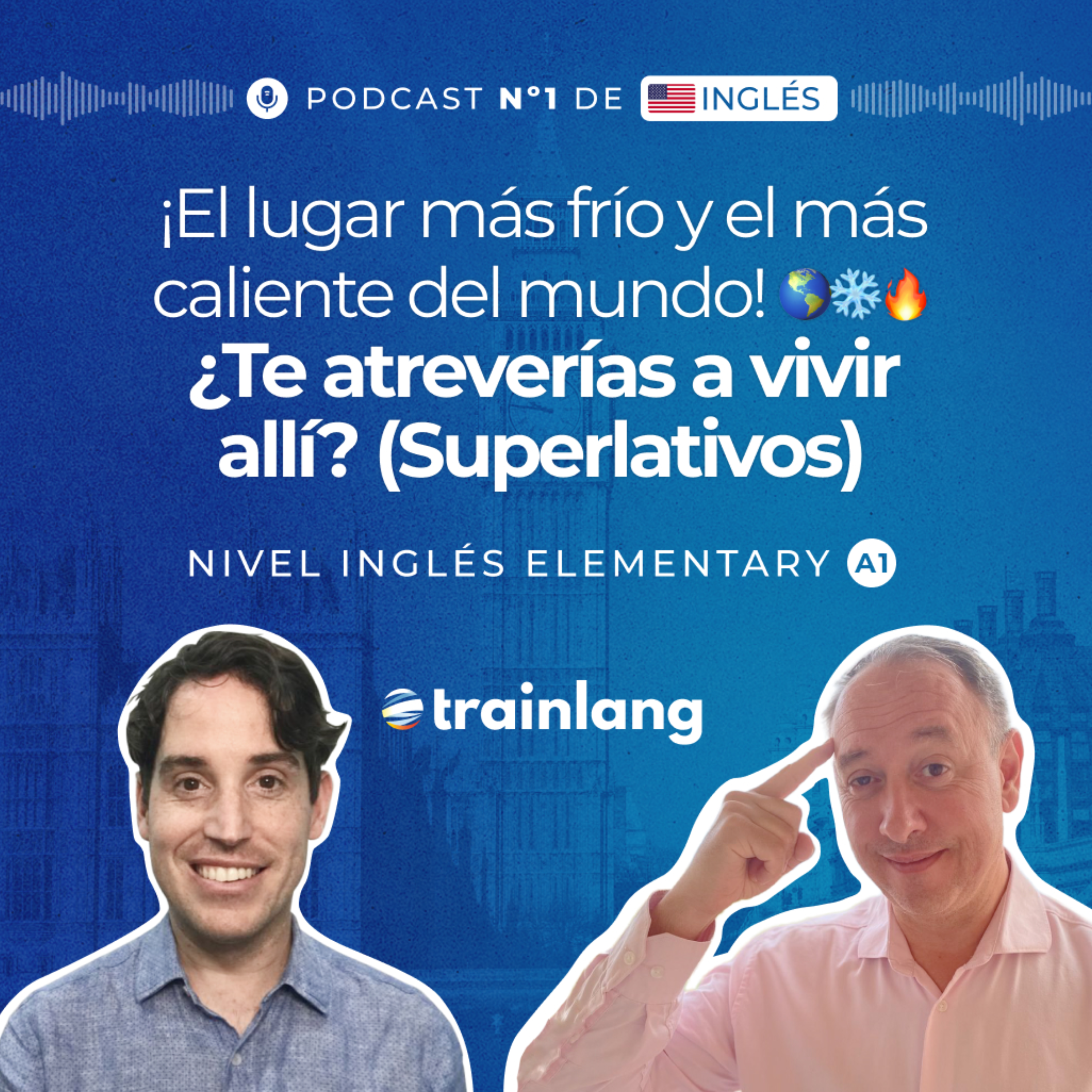 #27 ¿Cuál es el país más frío? ¿Y el más caluroso? | Podcast para aprender inglés | A1