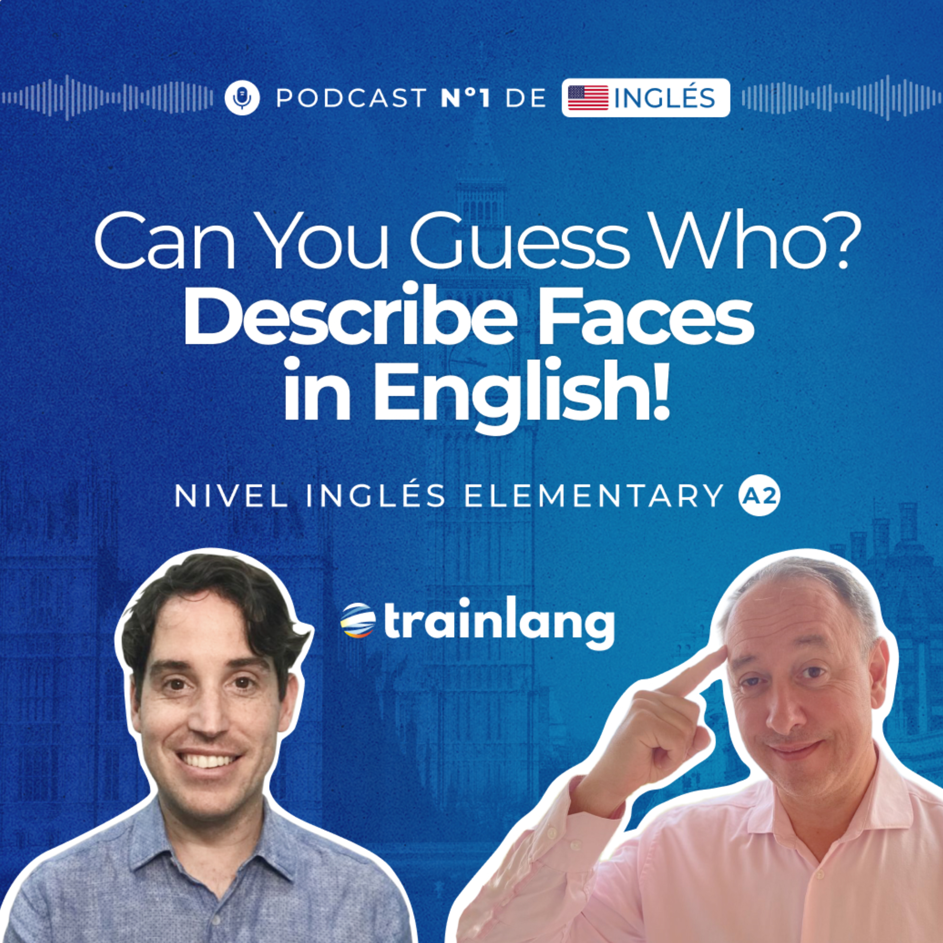 #24 The "Guess Who?" Game: Describing Faces in English (Part 1) | Podcast para aprender inglés | A2