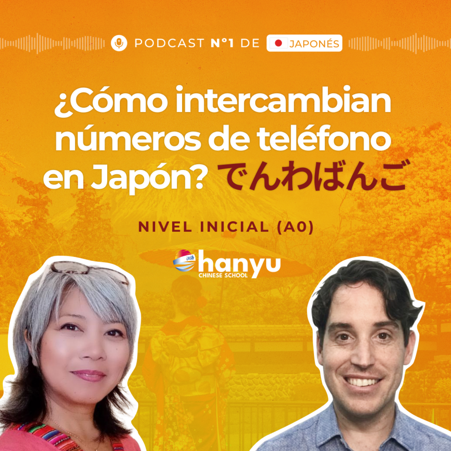 #8 ¿Cómo intercambian números de teléfono en Japón? | でんわばんご | Podcast para Aprender Japonés | A0 T2 E8