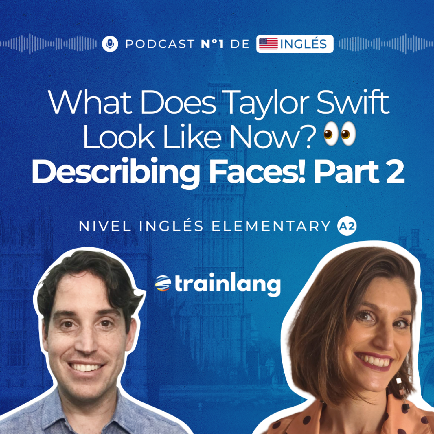 #25 What Does Taylor Swift Look Like Now? How to describe (Part 2) | Podcast para aprender inglés | A2