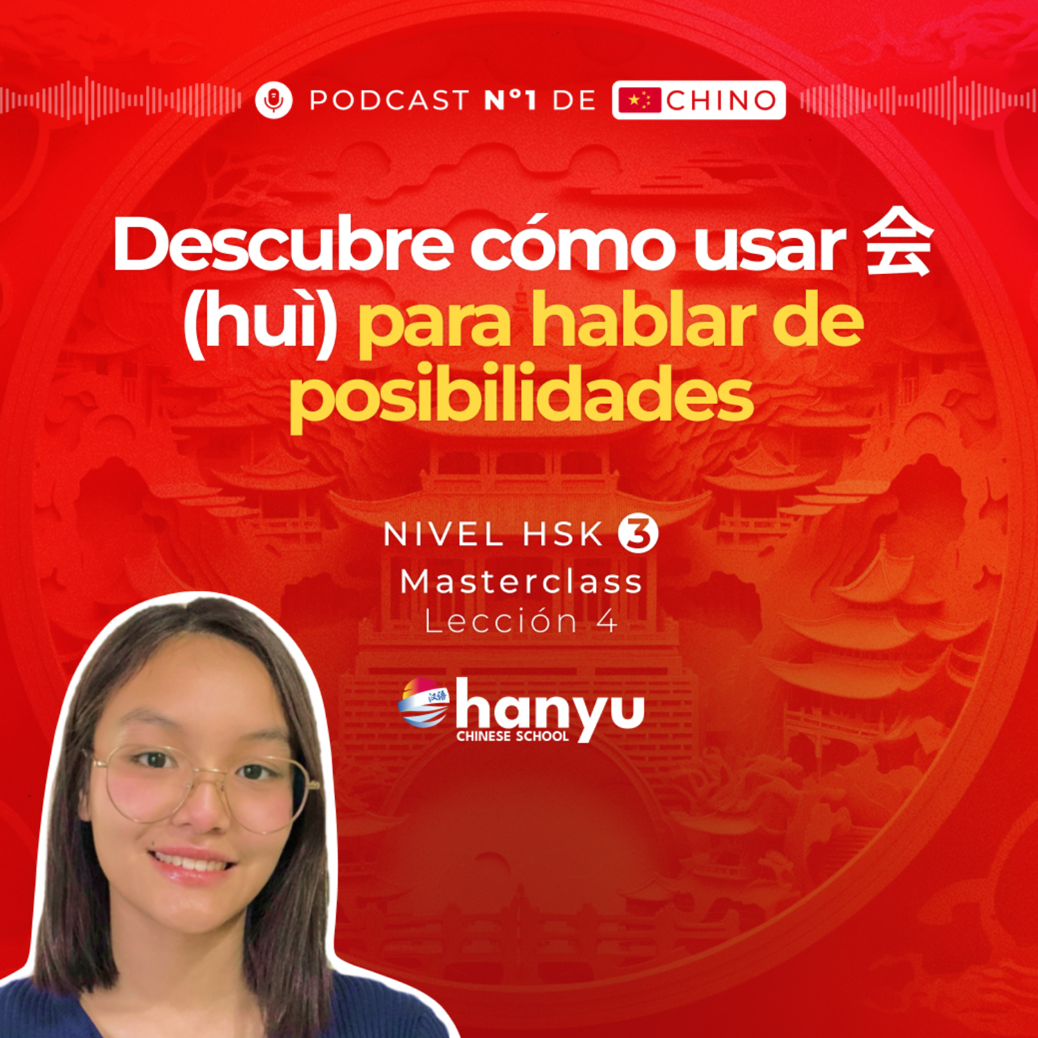 #4 Cómo usar 会 (huì) para expresar posibilidades | Aprende Chino Online | Podcast HSK3 Masterclass | T2 E4