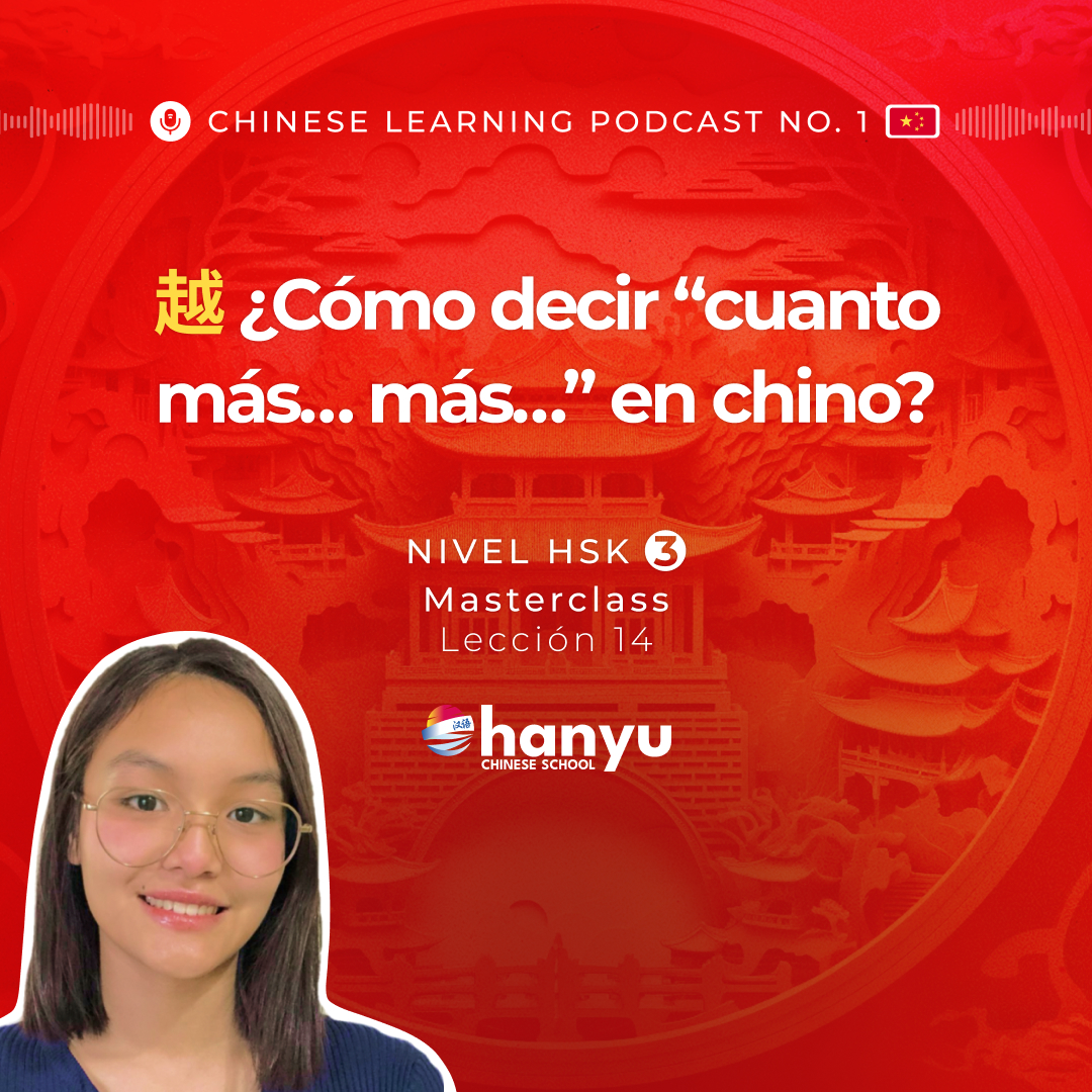 #14 Expresar “cuanto más… más…” con 越 (yuè) en chino | Aprende Chino Online | Podcast HSK3 MC