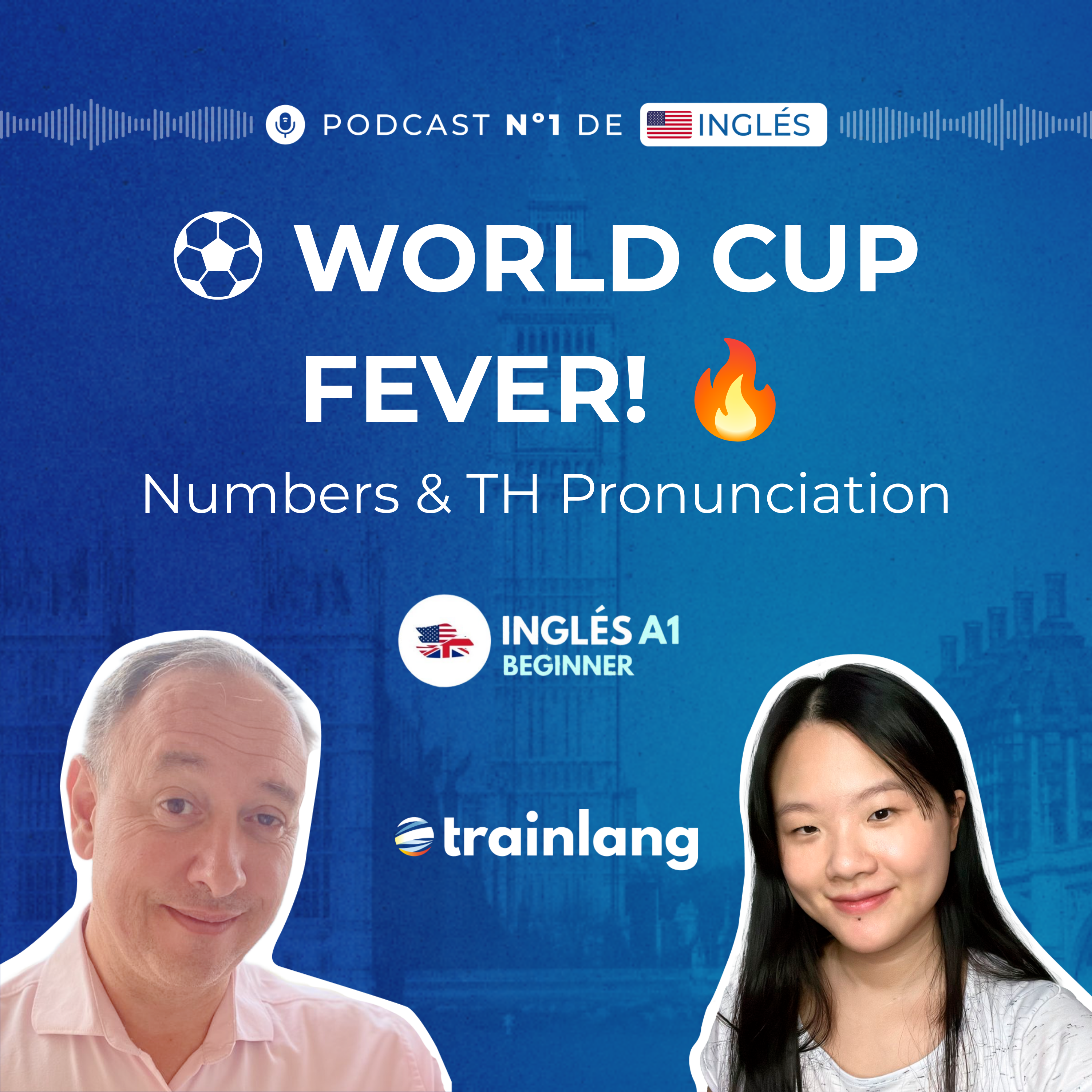 #16 Aprende Números y la Pronunciación TH en Inglés ⚽ con Goles del Mundial 2026 | A1