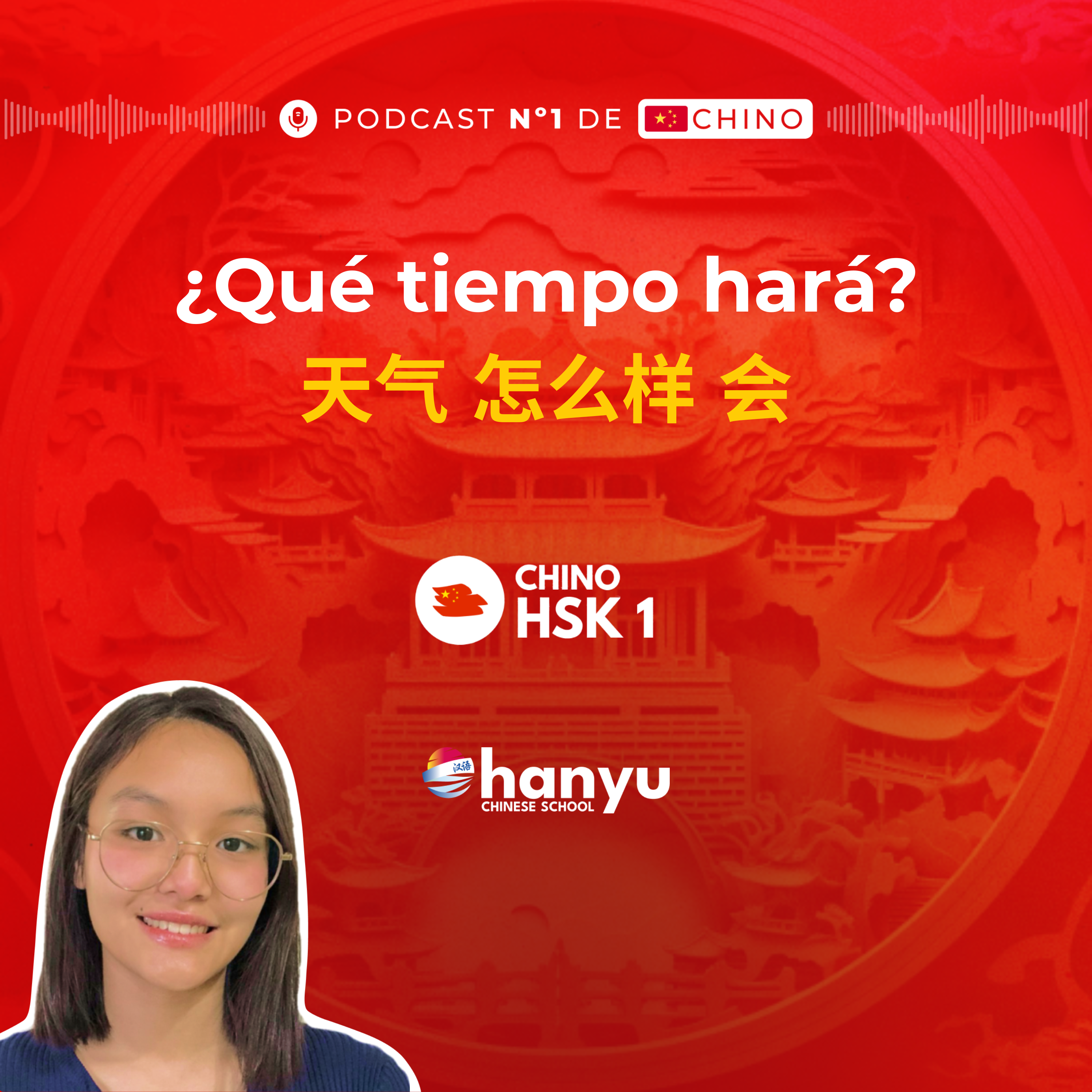 #19 Aprende 天气, 怎么样 y 会 en chino | Hablar del clima y el futuro | HSK 1