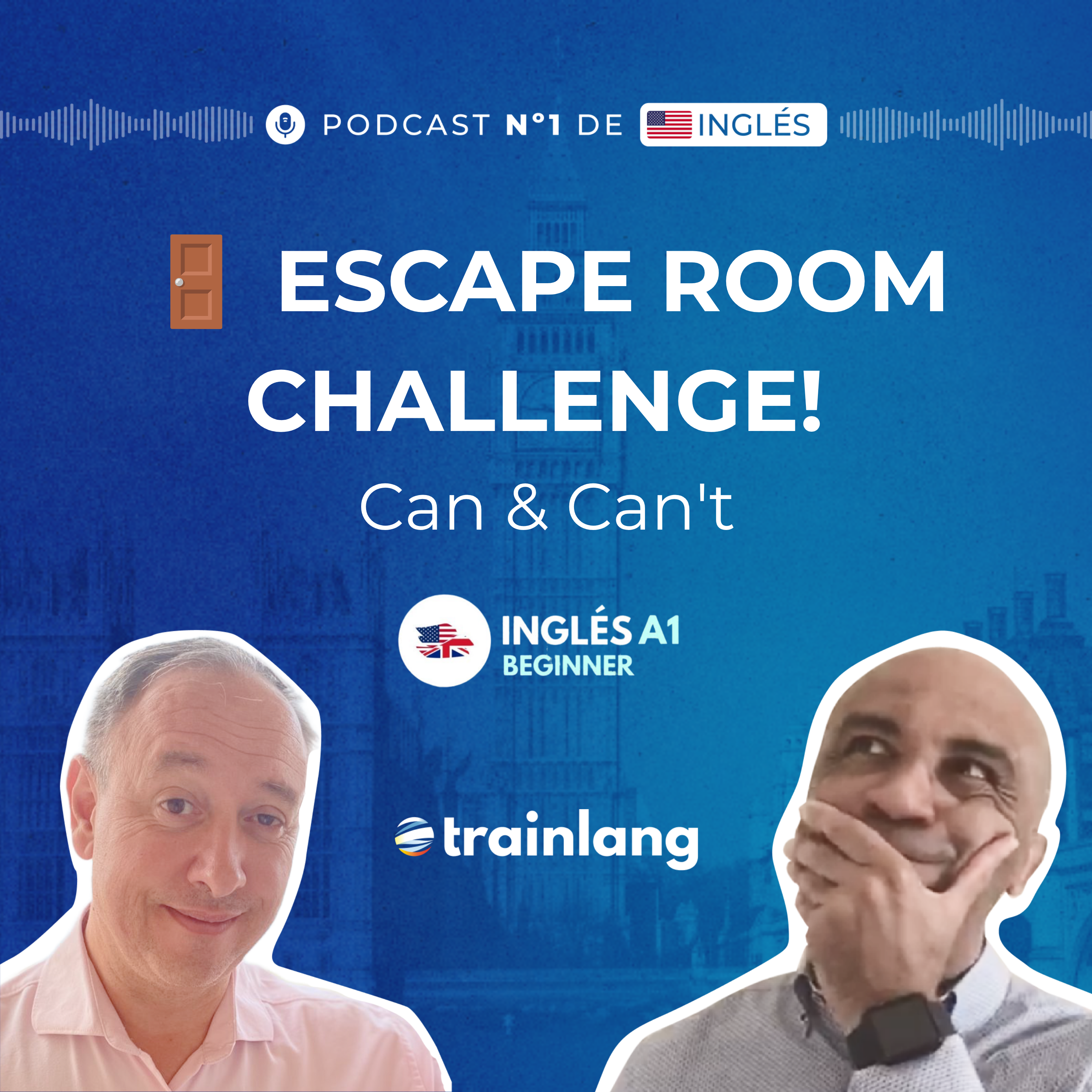 #19 CAN y CAN’T en inglés para principiantes | Escape Room | A1