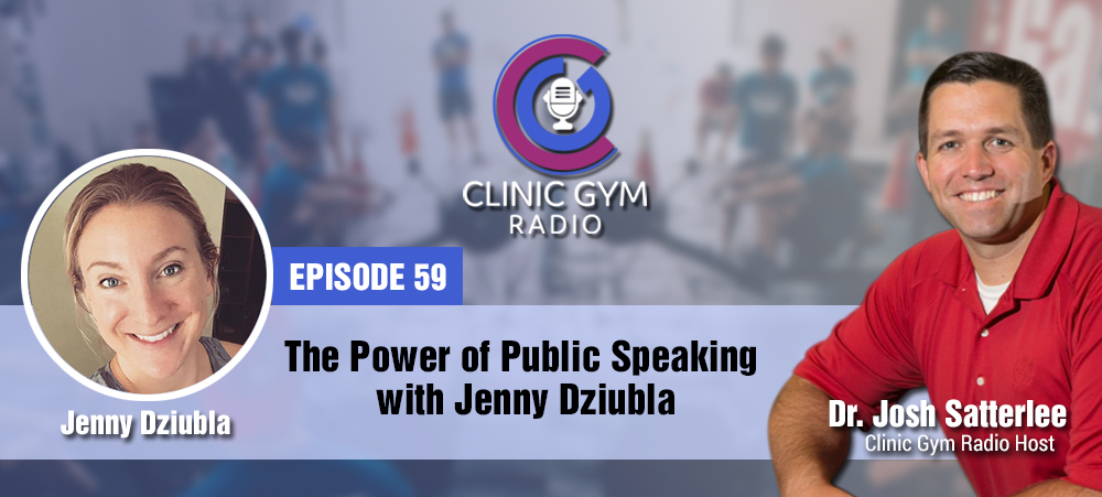 The Power of Public Speaking with Jenny Dziubla