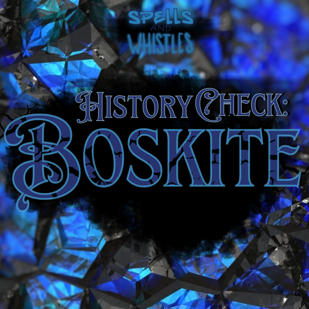 History Check: Boskite: Part One, Team Means More Than One