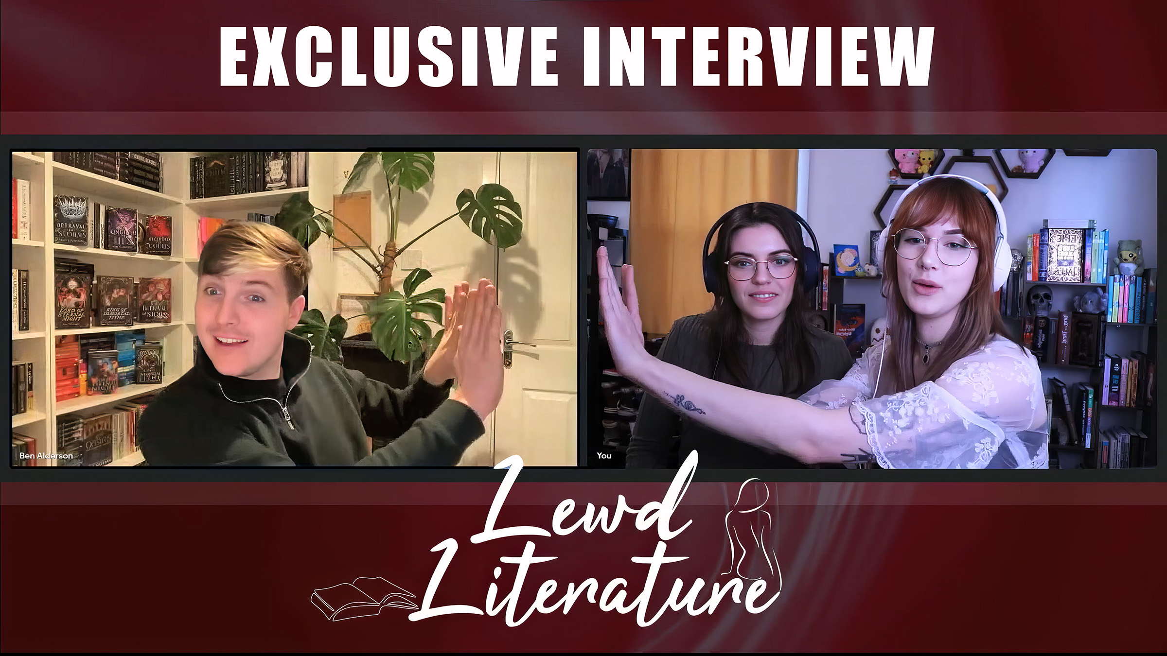 Lewd Literature chats with: BEN ALDERSON!!! Exclusive access to his big news!!