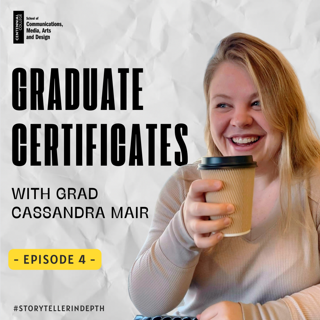 Graduate Certificates with Grad Cassandra Mair