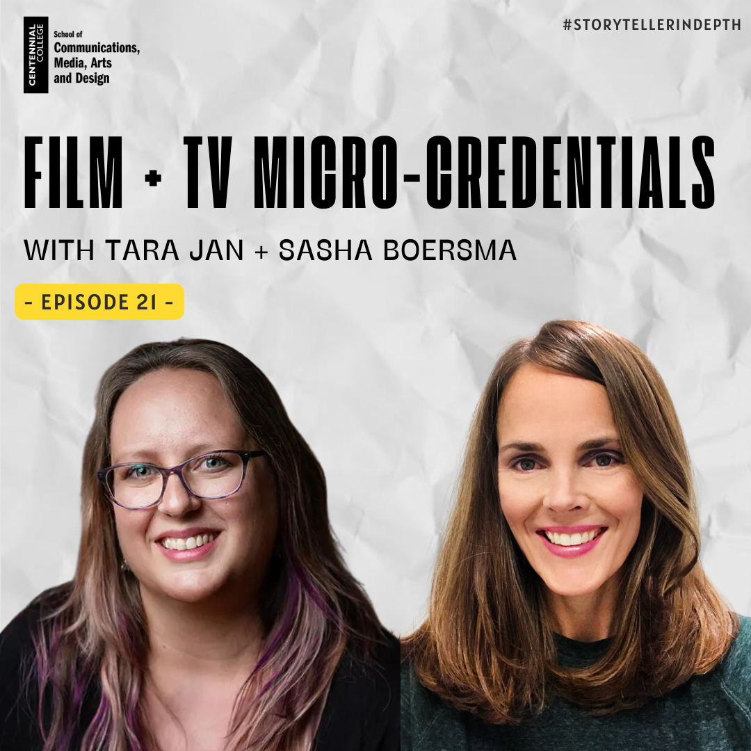 Film and TV Micro-Credentials with Tara Jan and Sasha Boersma