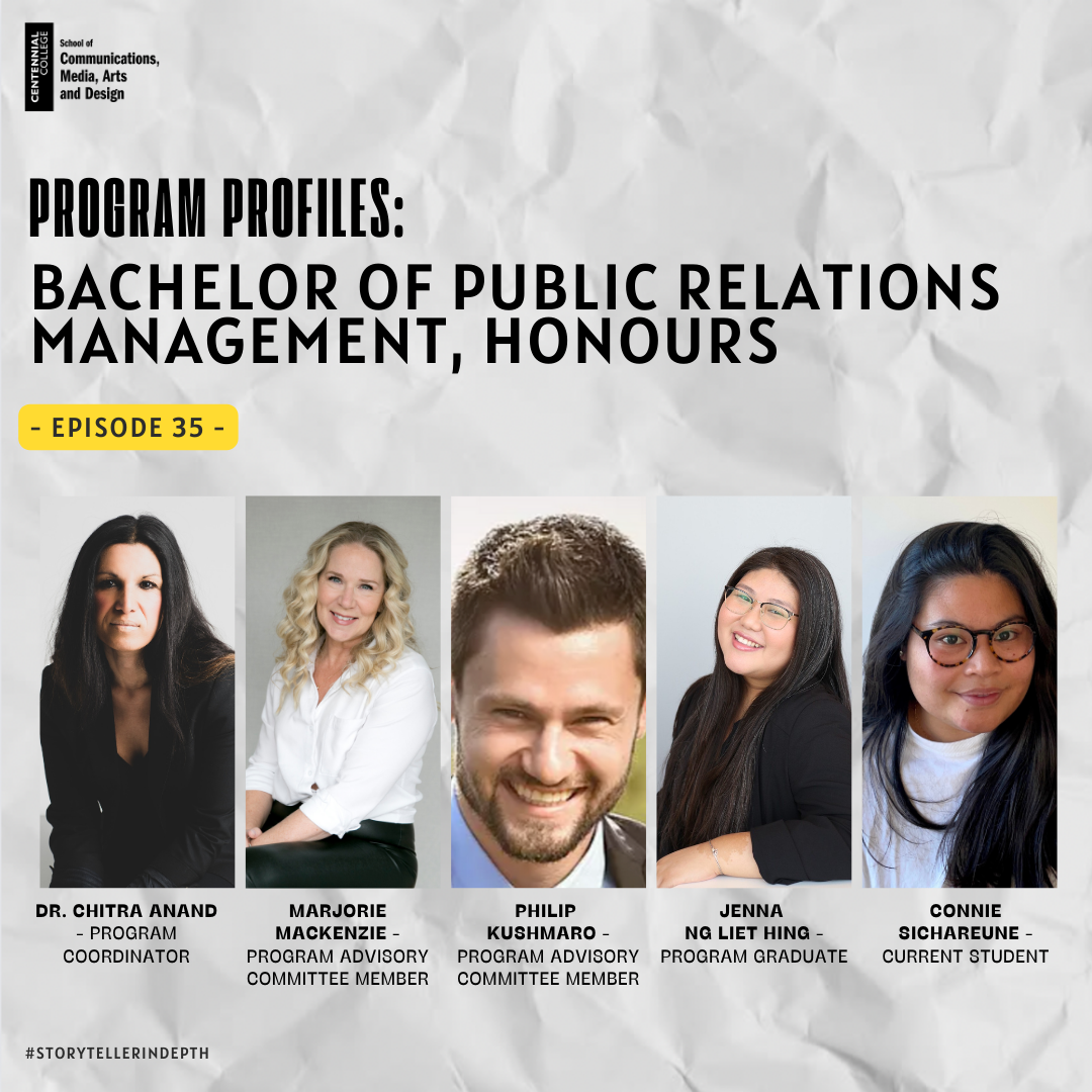 Program Profiles: Bachelor of Public Relations Management, Honours