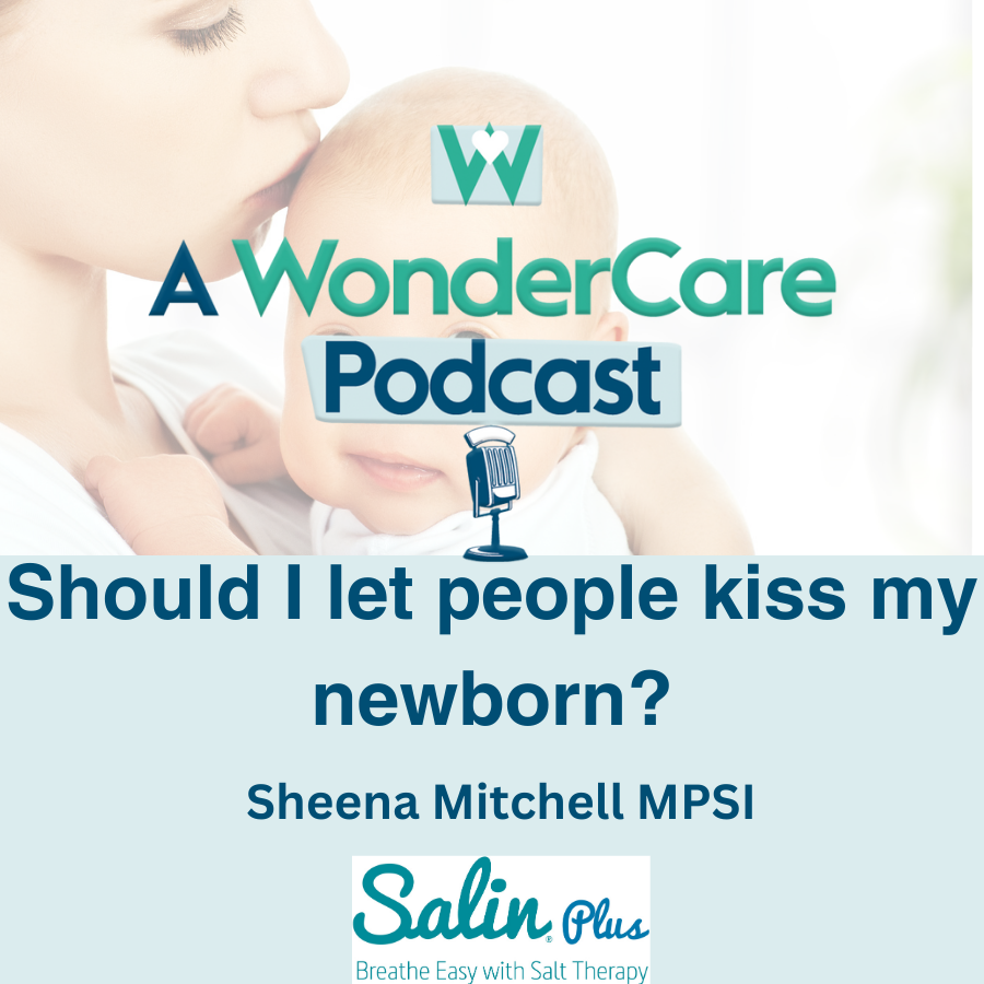 Should you let people kiss your newborn?
