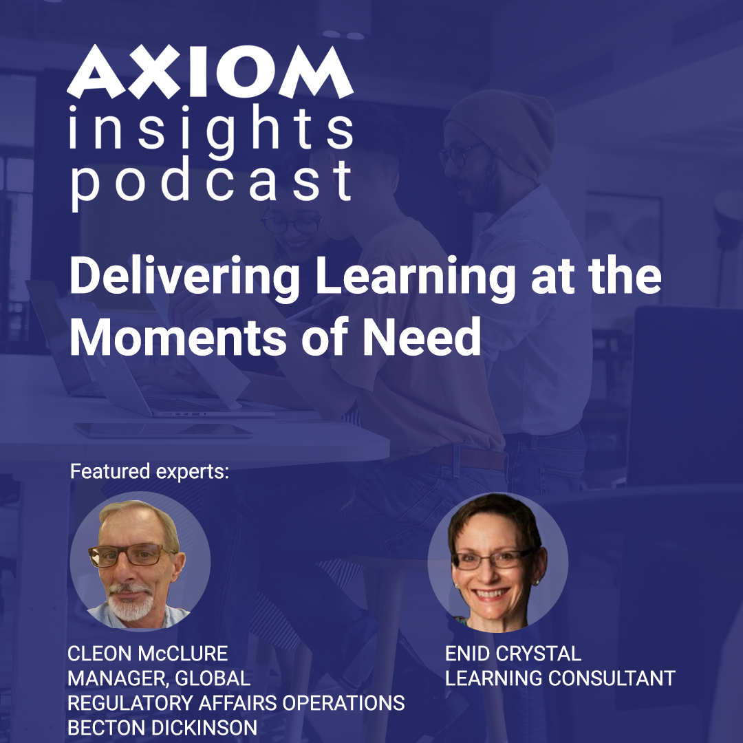 Delivering Learning at the Moments of Need