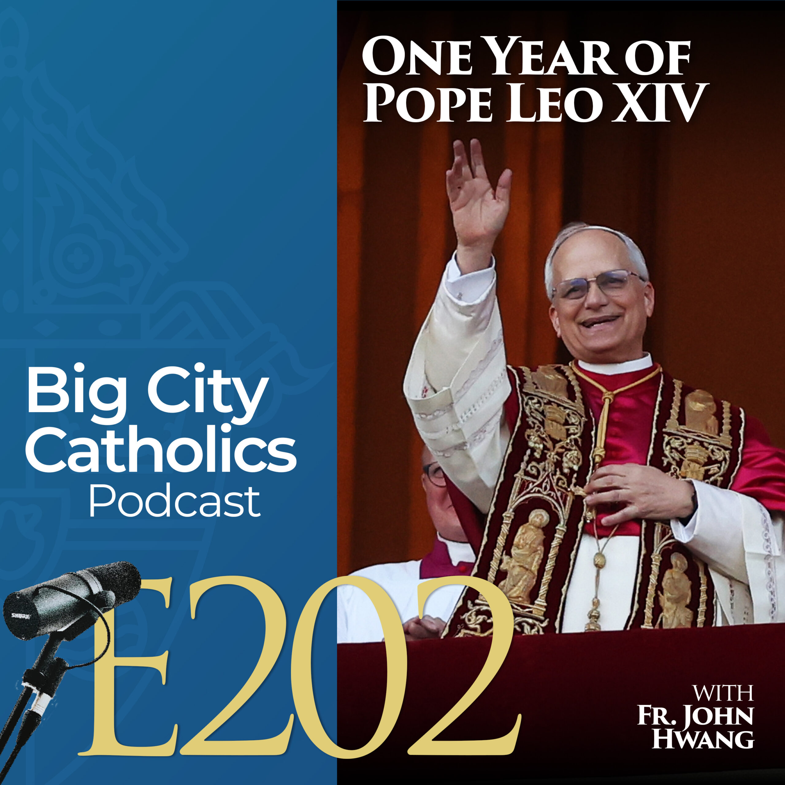 Episode 202 - One Year of Pope Leo XIV with Fr. John Hwang