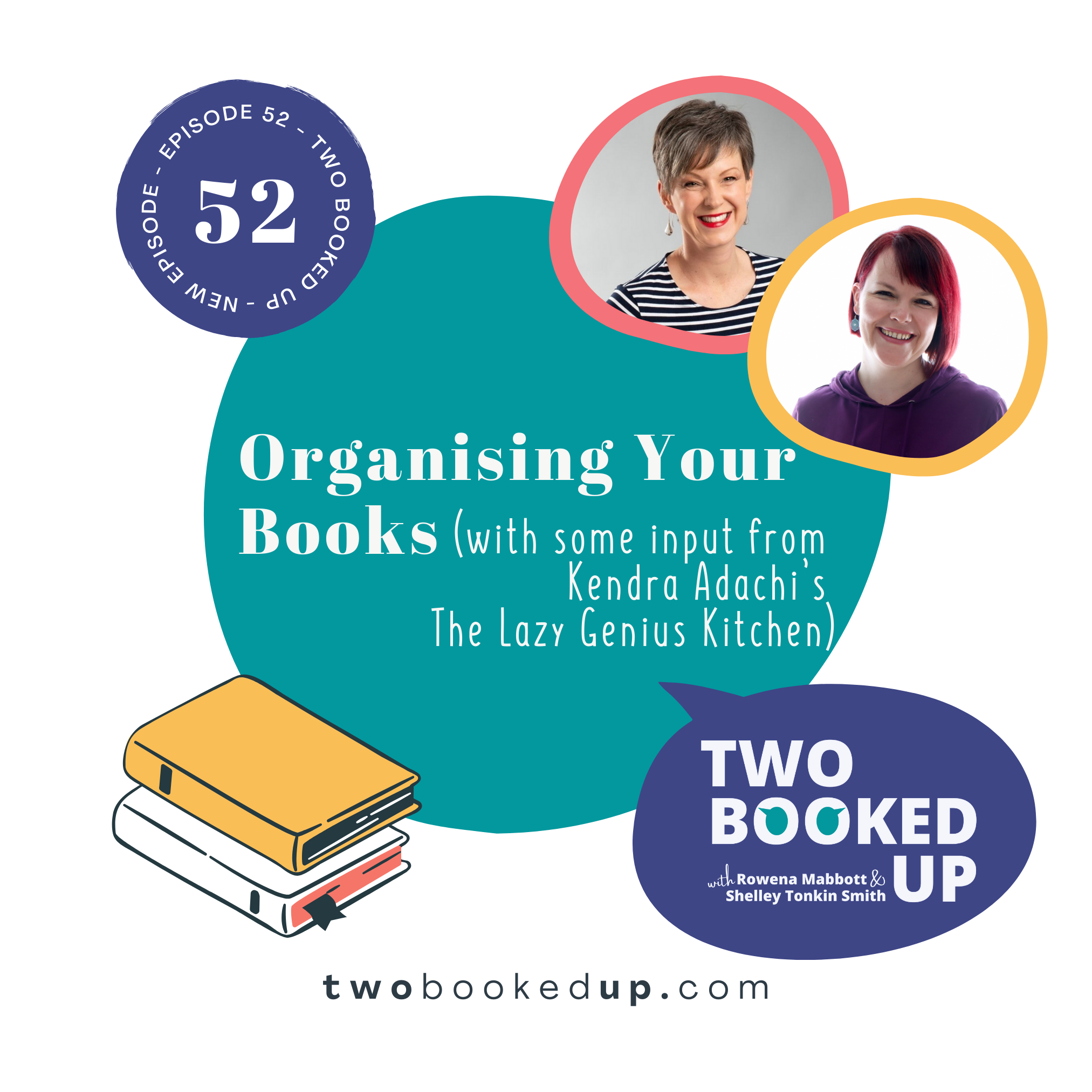 TBU#52: Organising your books (with Lazy Genius Kitchen inspiration)