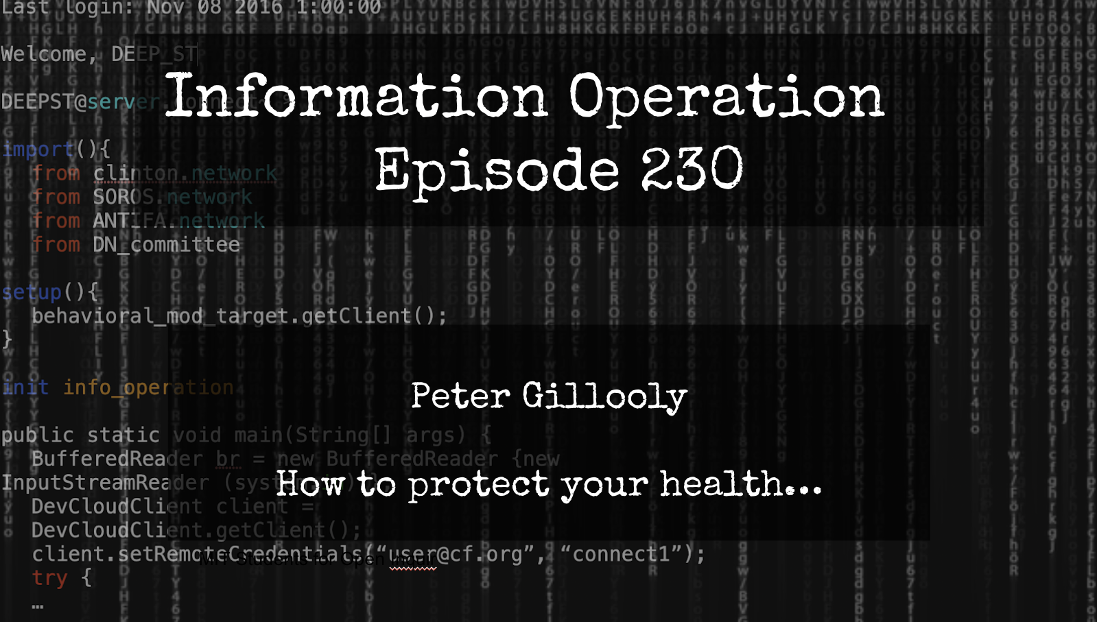 IO Episode 230 - Peter Gillooly - How To Protect Your Healthcare 4/2/24