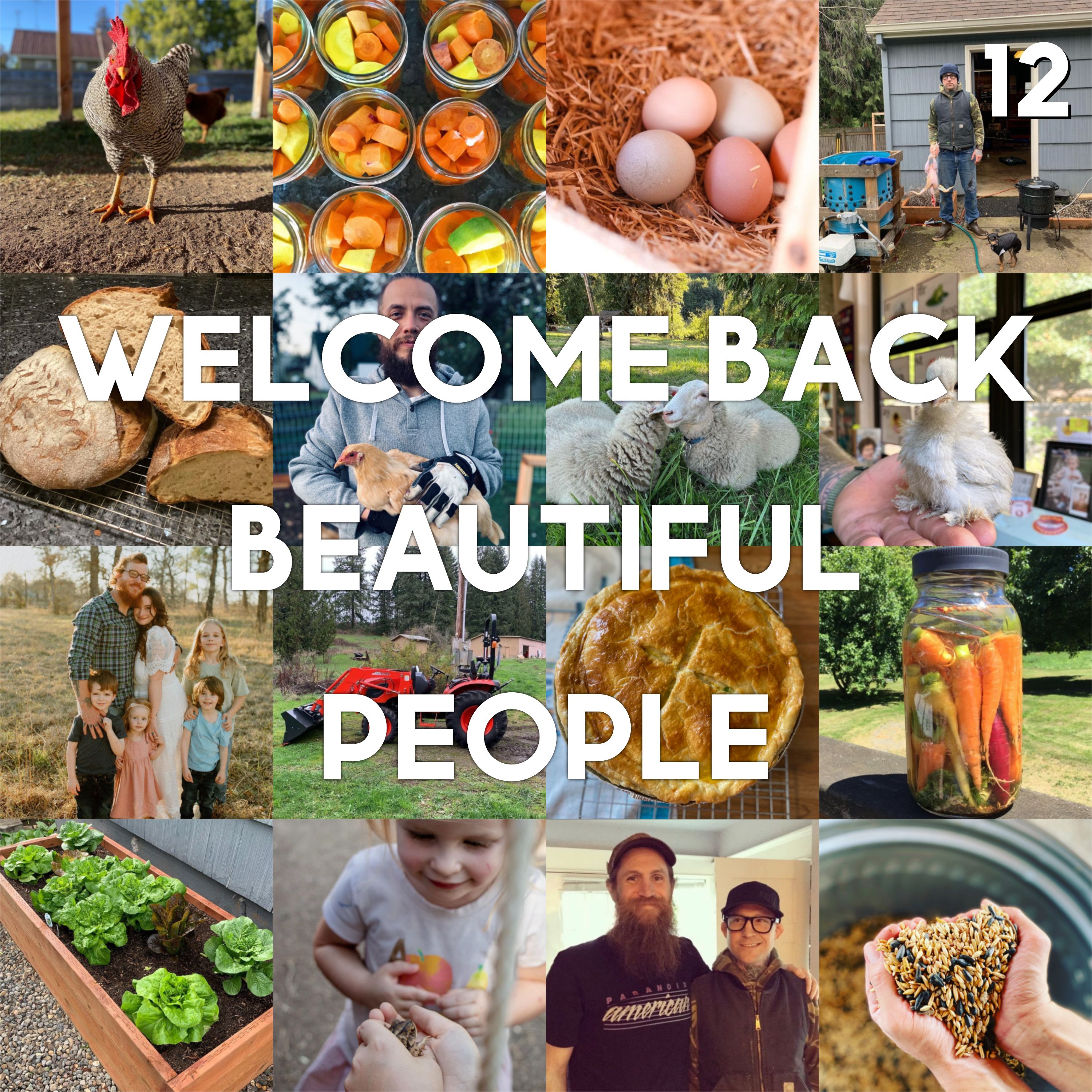 12 - Welcome Back Beautiful People