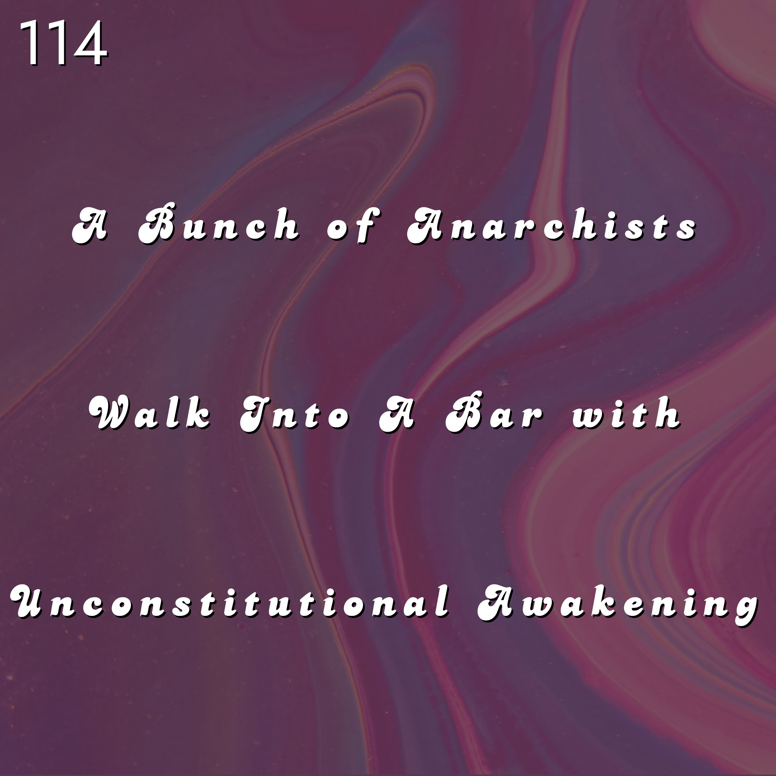#114 - A Bunch of Anarchists Walk Into A Bar with Unconstitutional Awakening
