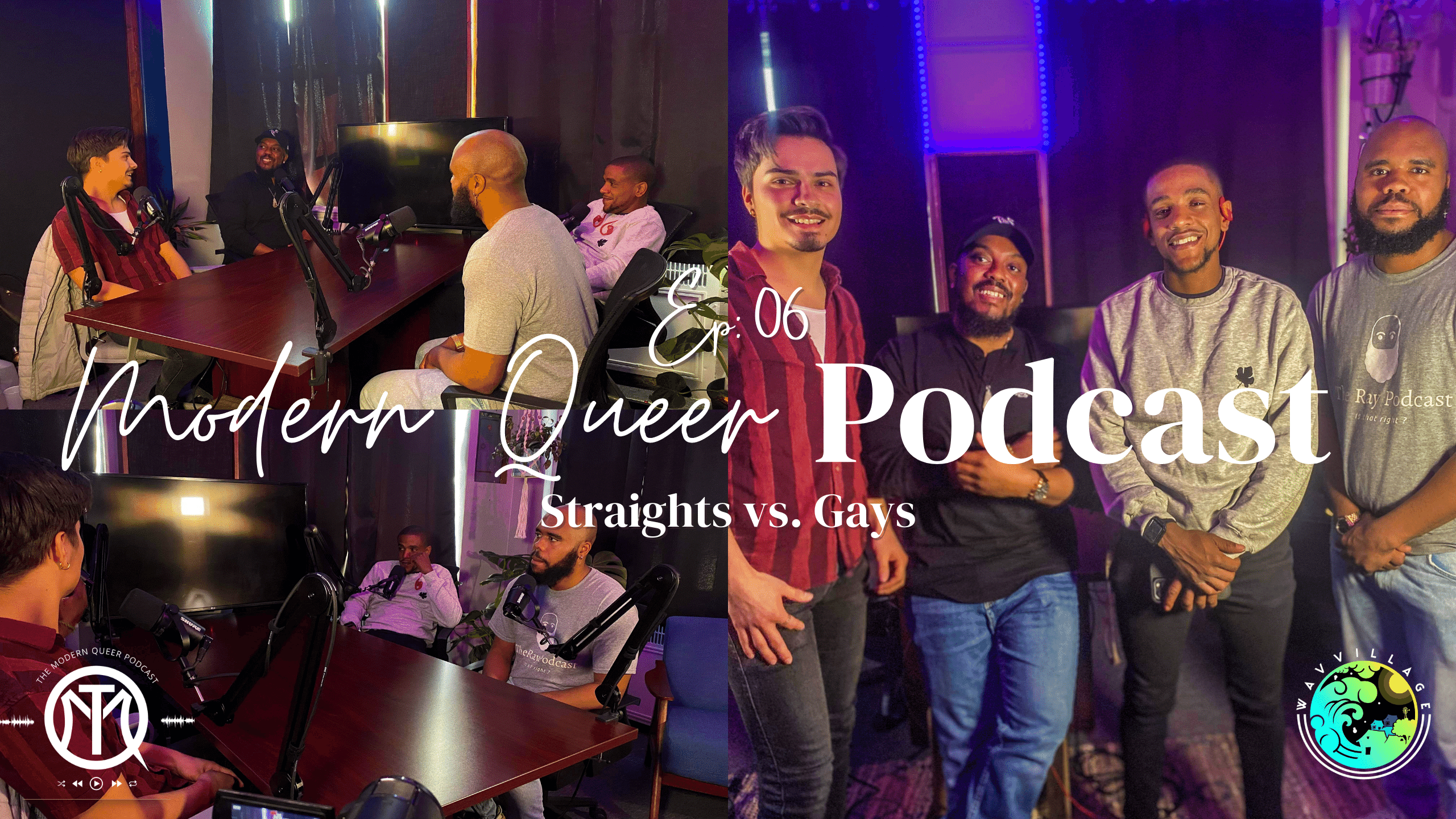 The Modern Queer Podcast S2 Ep 6 - Straights vs. Gays