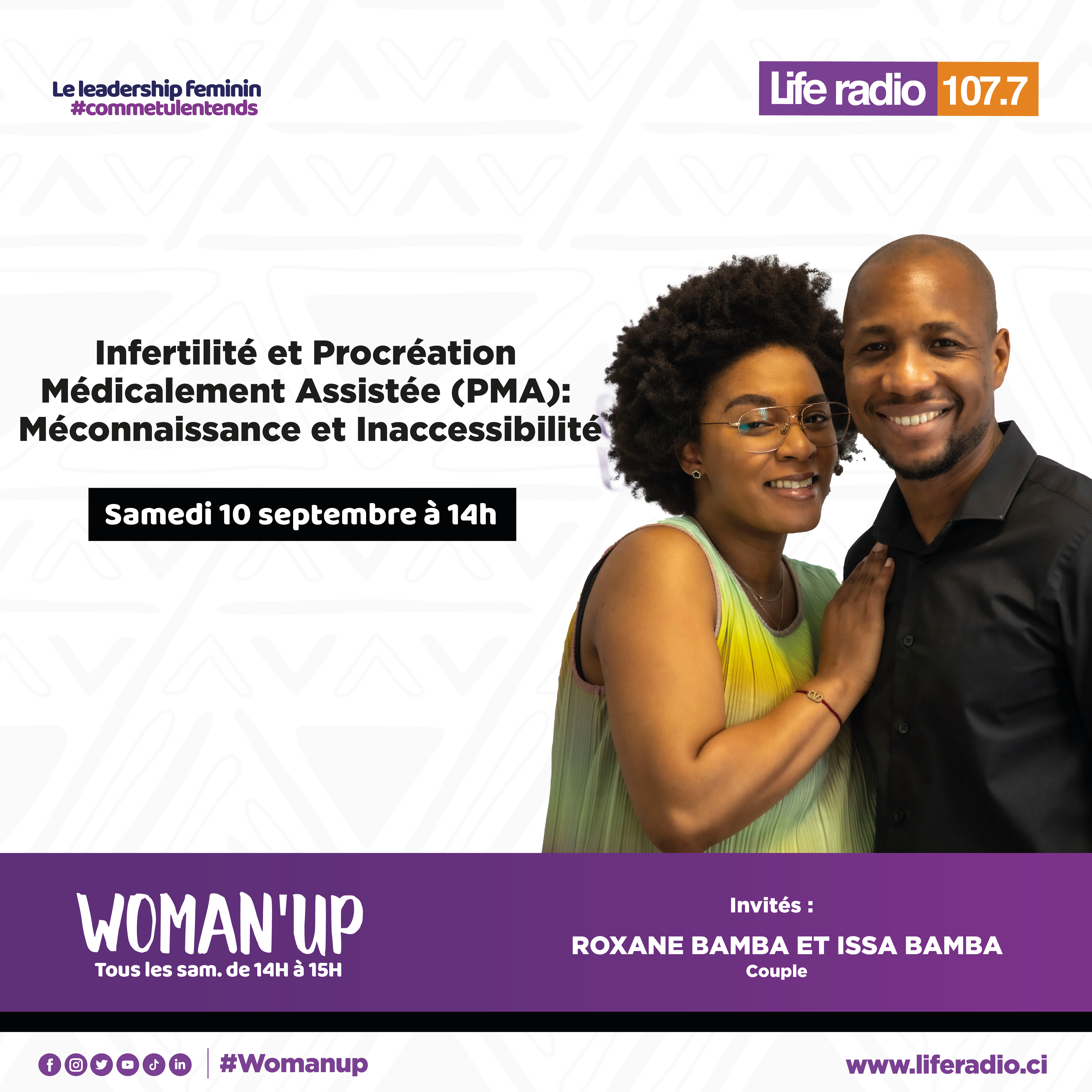 Infertilité : le témoignage poignant du couple Roxane et Issa Bamba