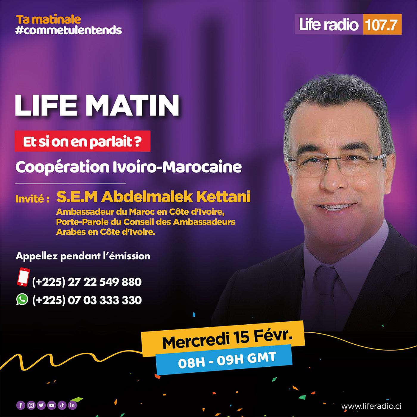 Life Matin : coopération Ivoiro-Marocaine