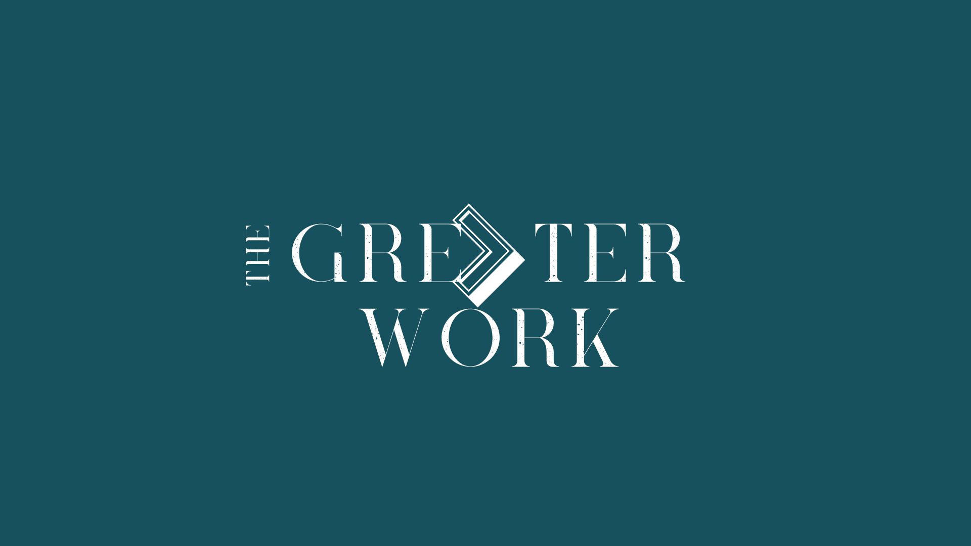 The Work of Intercession - The Greater Work Sermon Series
