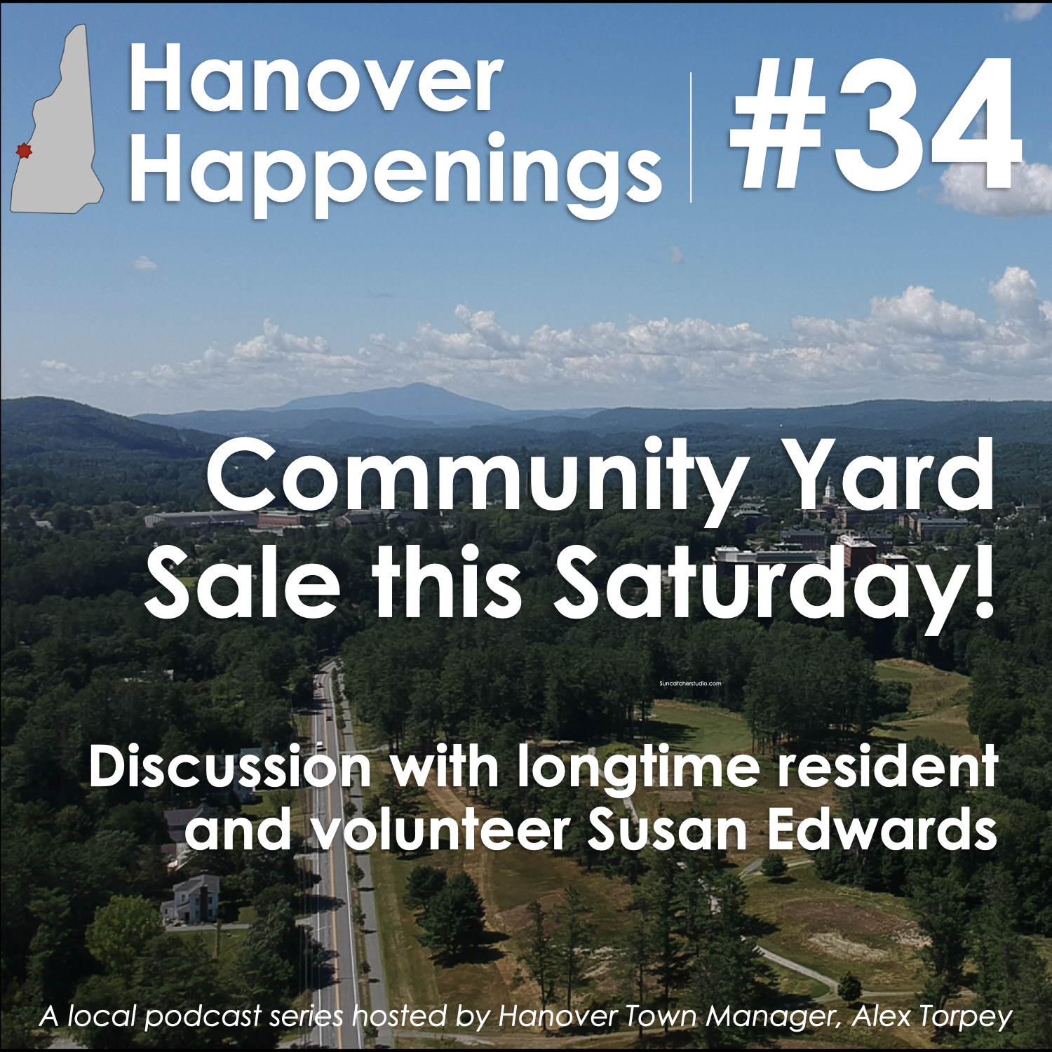 Community Yard Sale this Saturday and a discussion with Susan Edwards